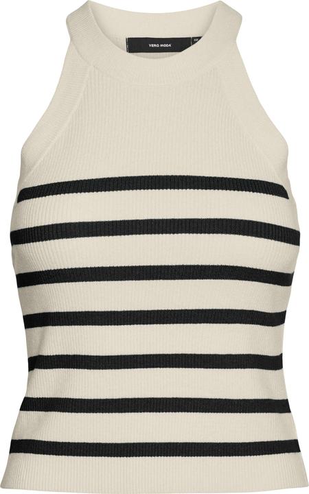Vero Moda Vmsaba Rib Sl O-Neck Top Ga Noos