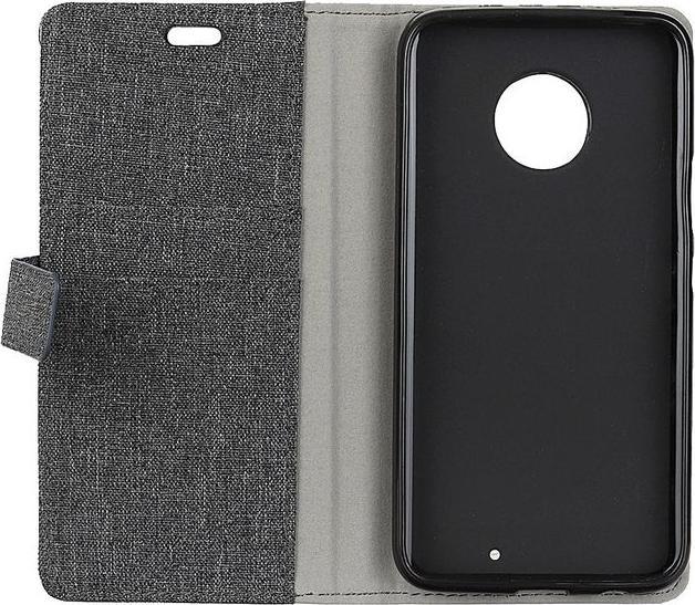 Image du produit MU Classic Couverture en cuir/tissu (Motorola Moto X4)