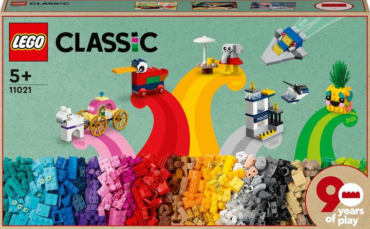 Actual product image LEGO Classic 11021 90 years of play fun (11021, LEGO Classic)