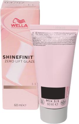 Actual product image Wella Shinefinity (Caramel, Espresso, 05/37 Light Brown Gold Brown)