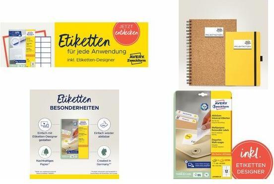 Image du produit Avery Étiquettes universelles