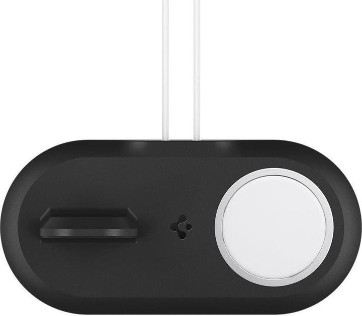 Produktbild Spigen Magfit Duo Apple Magsafe & Watch Charger Stand black (5 W)
