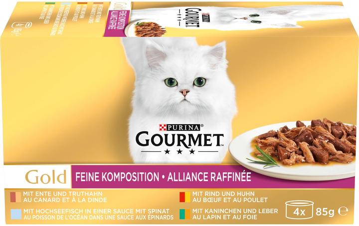 Image du produit Gourmet Compositions fines (Adulte, 4 pcs, 85 g)