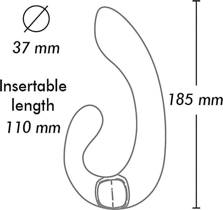 Actual product image Shunga Miyo Intimate Massager Raspberry