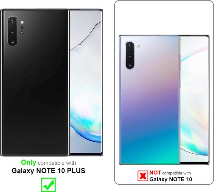 Actual product image Cadorabo Case Book Print (Samsung Galaxy Note 10 Plus)