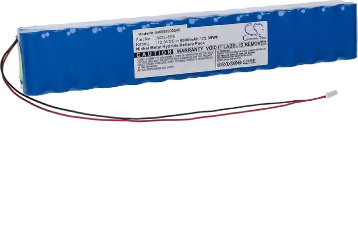 Produktbild XCell Medizintechnik-Akku passend für Smiths WZL-506 - 6000mAh, 12V, NiMH (12 V, 6000 mAh)