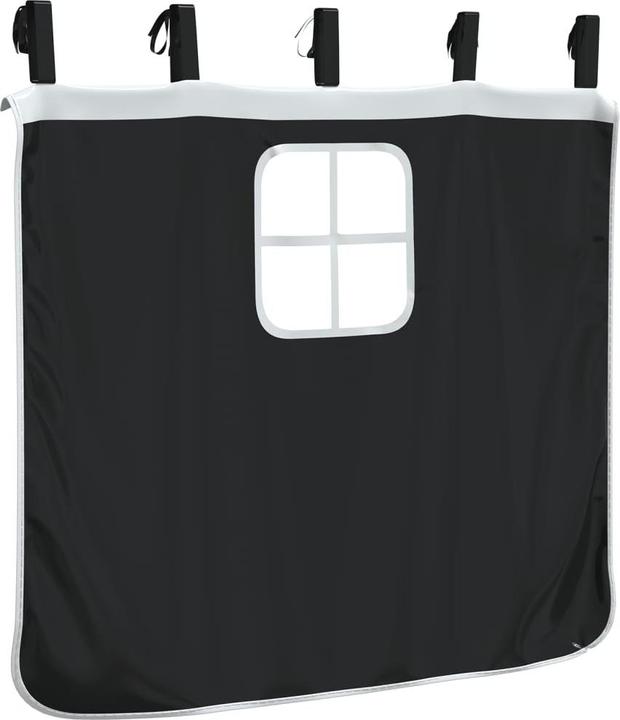 Actual product image VidaXL Curtains for loft bed with tunnel and tower White and