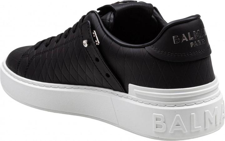 Produktbild Balmain b-court sneakers in black leather (40)