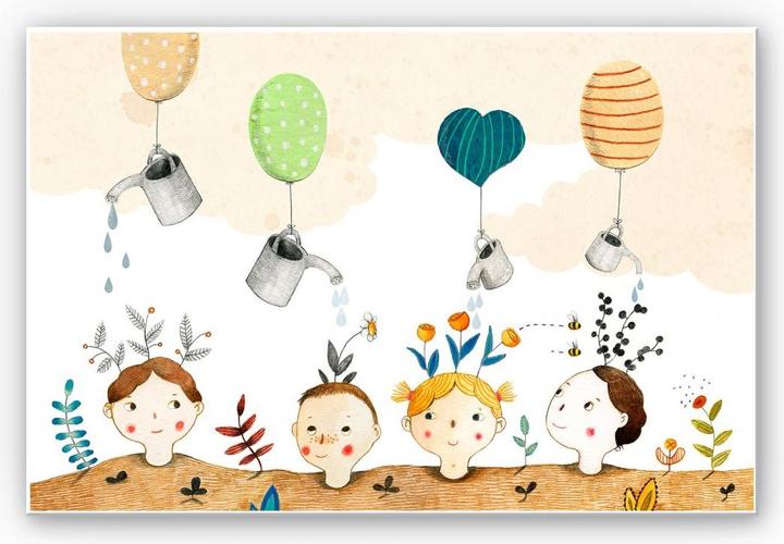 Immagine prodotto Trenddeko Loske - Asilo nido (60 x 40 cm)