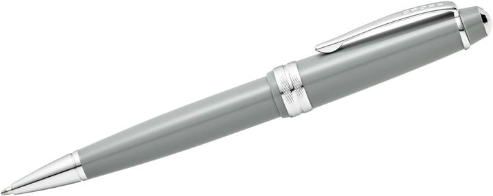 Produktbild Cross Drehkugelschreiber Bailey Light Grau-Lack Geschenkbox (Grau-Lack, 1 x)