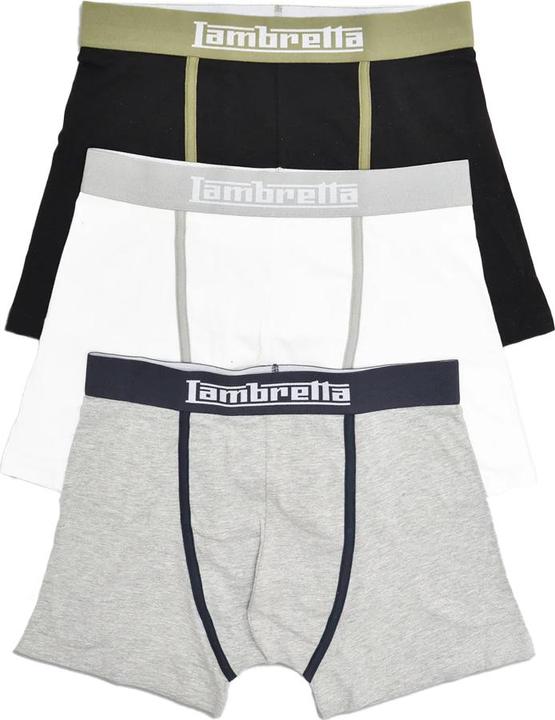 Lambretta Mens Classic Boxer Shorts (Pack of 3)