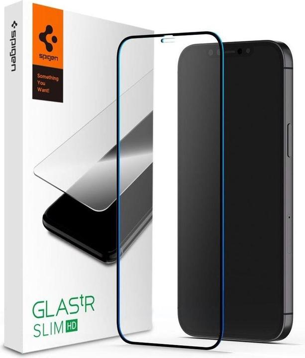 Immagine prodotto Spigen AGL01534 - Proteggi schermo trasparente - Cellulari/Smartphone - Apple - iPhone 12 Mi (1 Pezzo/i, Apple iPhone 12 mini)