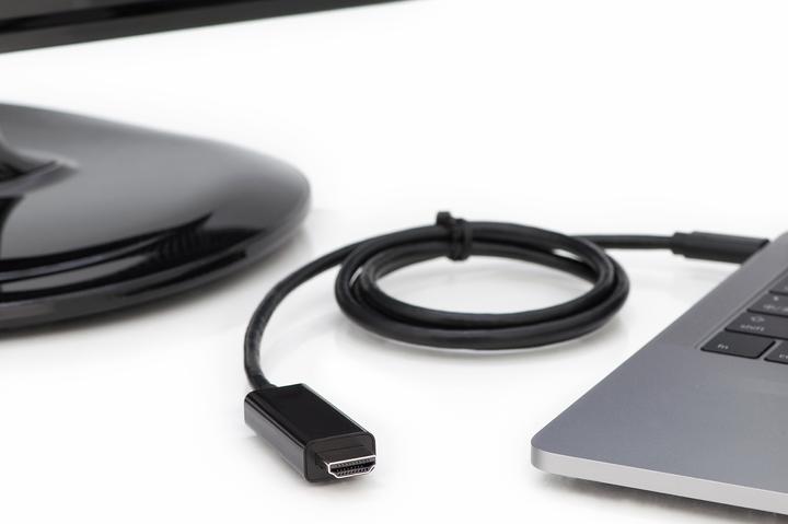 Produktbild Digitus USB Typ C — HDMI (Typ A) (5 m, HDMI)