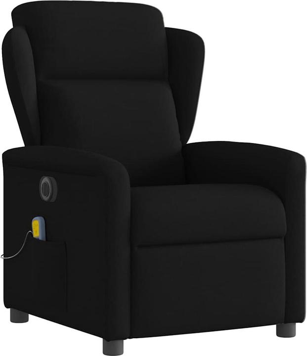 Image du produit VidaXL Fauteuil de massage électrique noir tissu
