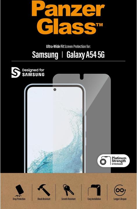 Actual product image PanzerGlass Classic Fit (1 Piece, Samsung Galaxy A54 5G)
