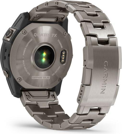 Produktbild Garmin quatix 7X Sapphire Solar Titan« GPS Marine Smartwatch (51 mm)