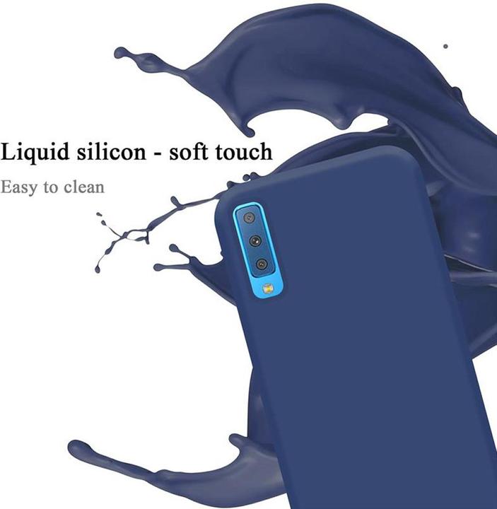 Image du produit Cadorabo TPU Liquid Silicone Case Cover (Samsung Galaxy A7 (2018))