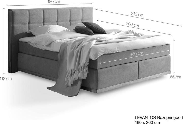Actual product image Möbel-Eins Levantos (160 x 200 cm)