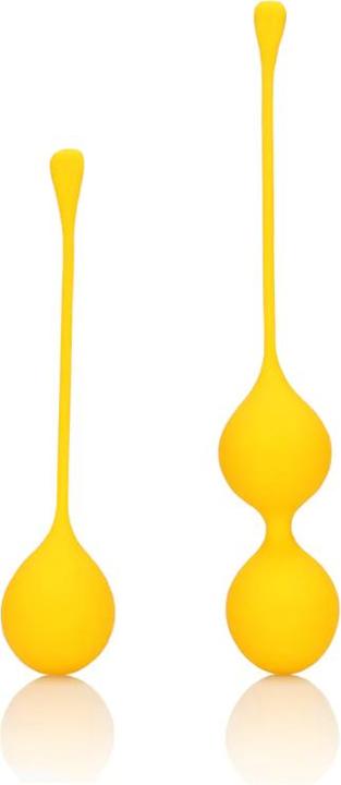 Shots Silicone Kegel Balls Training Set - Carambola