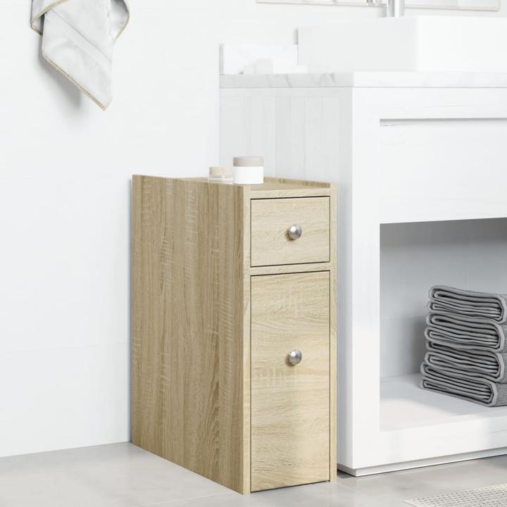 Produktbild VidaXL Badschrank Schmal mit Rollen