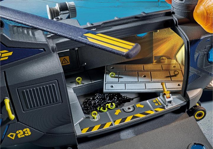 Actual product image Playmobil SWAT rescue aircraft (71149, Playmobil City Action)