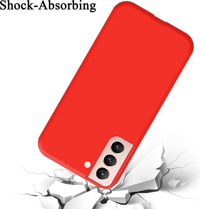 Actual product image Cadorabo TPU Liquid Silicone Case Cover (Samsung Galaxy S21 5G)