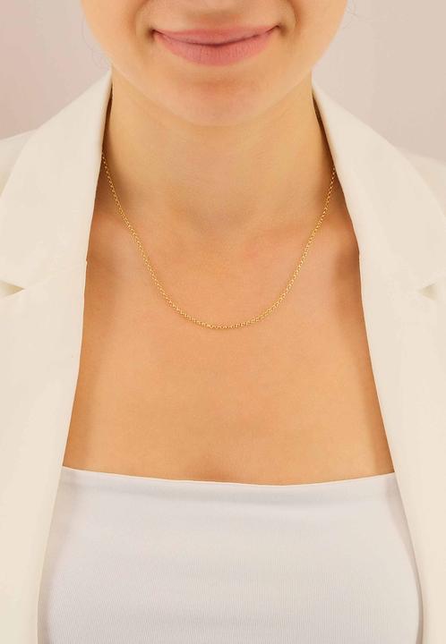 Actual product image Muau Peas (Yellow gold, 42 cm)