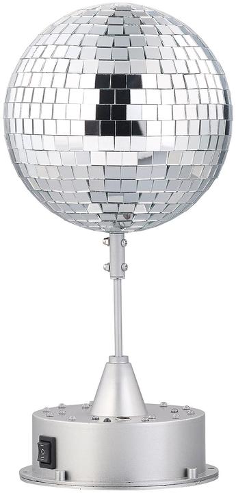 Actual product image Lunartec Self rotating disco ball with base (15 cm)