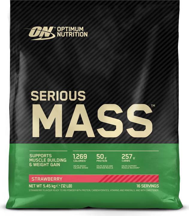 Immagine prodotto Optimum Nutrition Massa seria (Fragola, 1 pz., 5450 g)