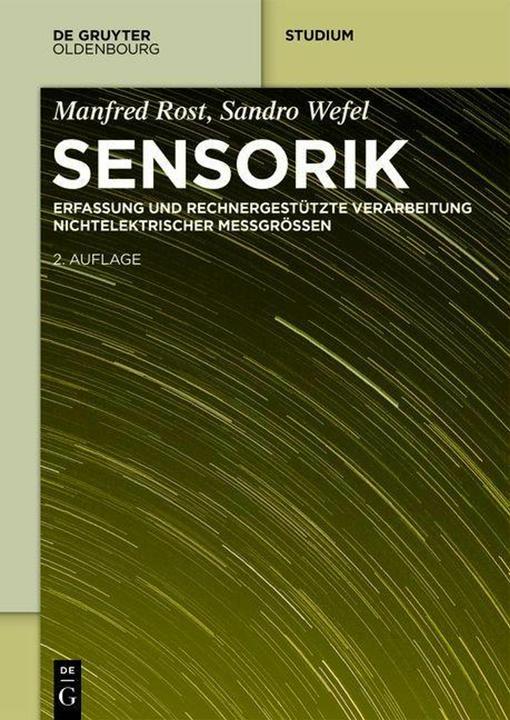 Actual product image Sensorik (German, Sandro Wefel, Manfred Rost, 2024)