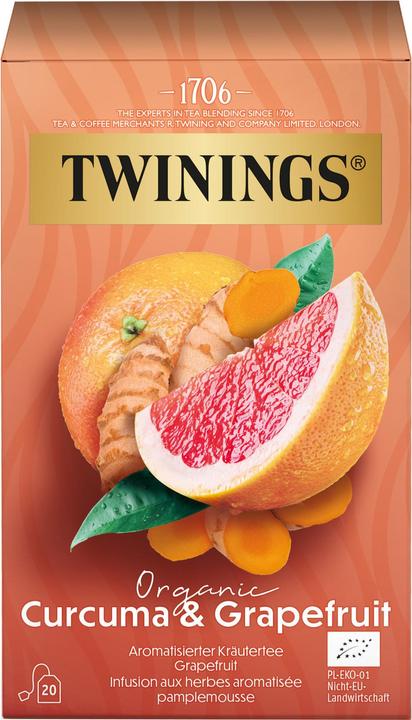 Twinings Kurkuma & Grapefruit Bio 20 Btl 2 g (78 g)
