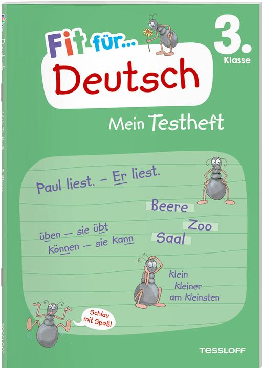 Actual product image Tessloff Fit für Deutsch 3. Klasse. Mein Testheft (German, Julia Meyer, Guido Wandrey, 2023)
