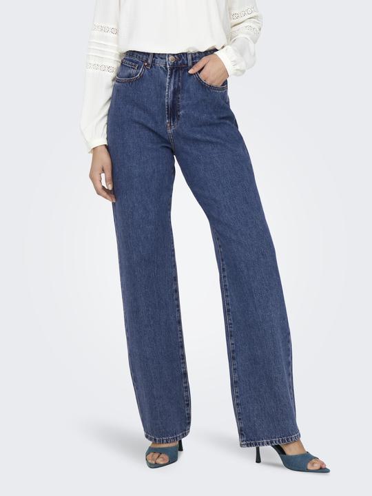 Produktbild Only Gerade geschnitten Hohe Taille Jeans Straight-Fit jeans (W31/L30)