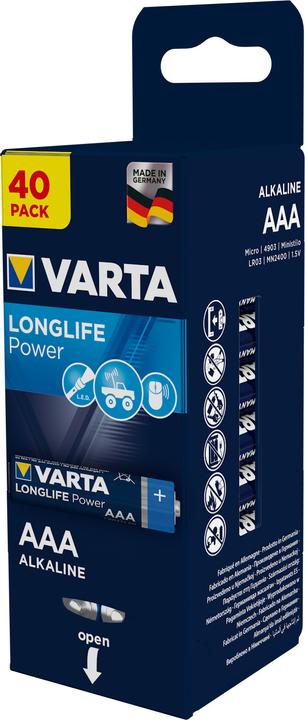 Varta Longlife Power (40 pcs., AAA, 1200 mAh)
