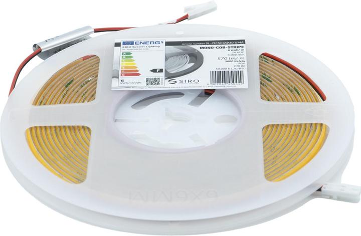OK-Line LED Bänder COB 6,0 / 24 V (Warmweiss, 500 cm, Indoor)