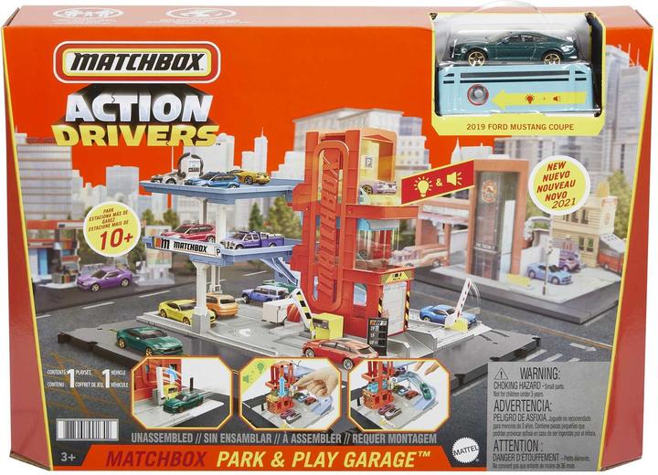 Produktbild Matchbox Parkgarage Spielset mit Geräuschen