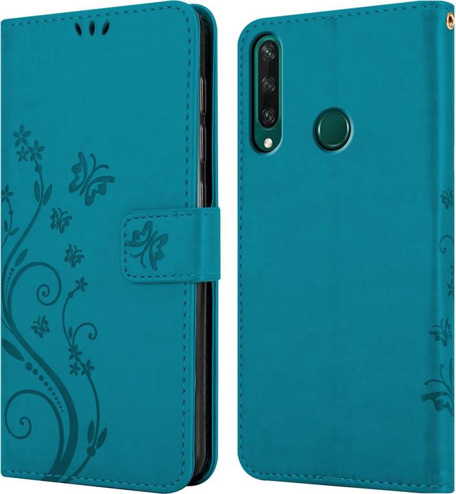 Actual product image Cadorabo Flower Book Cover (Huawei Y6p)
