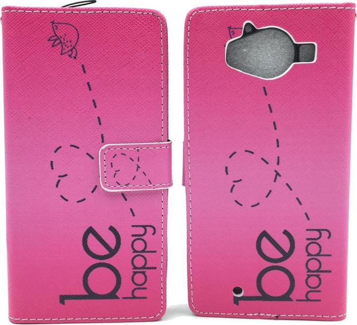 Produktbild König Design Schutz Handy Hülle für Microsoft Lumia 950 Case Cover Tasche Wallet Etui Bumper (Nokia Lumia 950 XL)