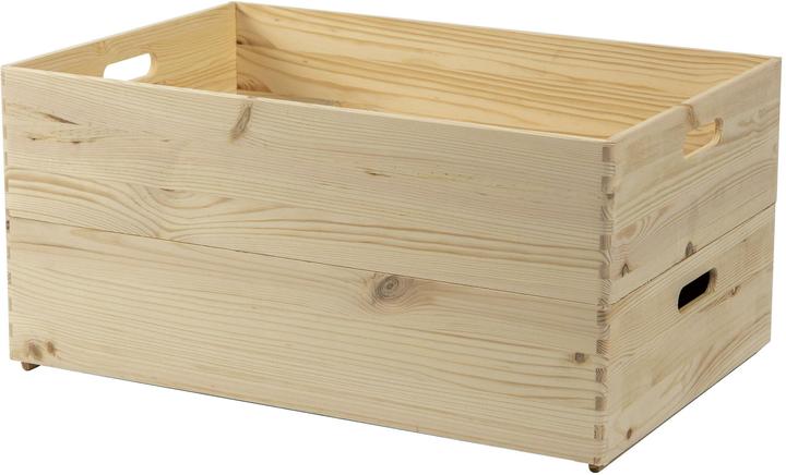 Actual product image Holz Zollhaus Stacking box (40 x 14 x 60 cm, 28.60 l)