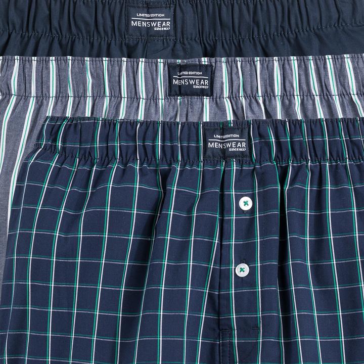 Produktbild La Redoute Collections 3er-Pack Boxershorts (XL, 3er Pack)