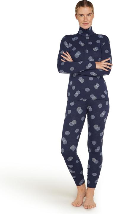 Immagine prodotto Icebreaker Donna 260 Vertex L/S Mezza Zip Falling Flakes (XS)