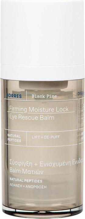 Actual product image Korres Pin Noir Baume Contour des Yeux Fermeté + Hydratation Riche (Balm, 15 ml, Day + Night)