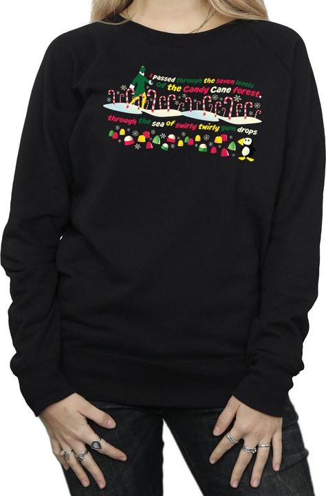 Immagine prodotto Elf Candy Cane Forest Felpa Donna (XXL)