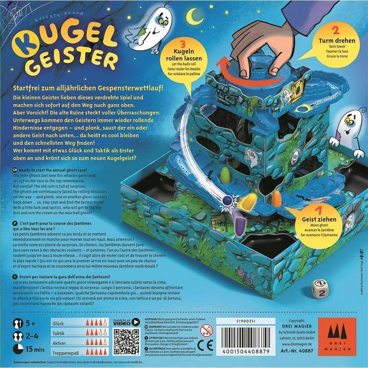 Produktbild Drei Magier Spiele Kugelgeister (Deutsch)