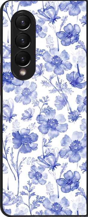 Produktbild PhoneLook Hülle Spring 23 watercolor blue flowers (Samsung Galaxy Z Fold4)