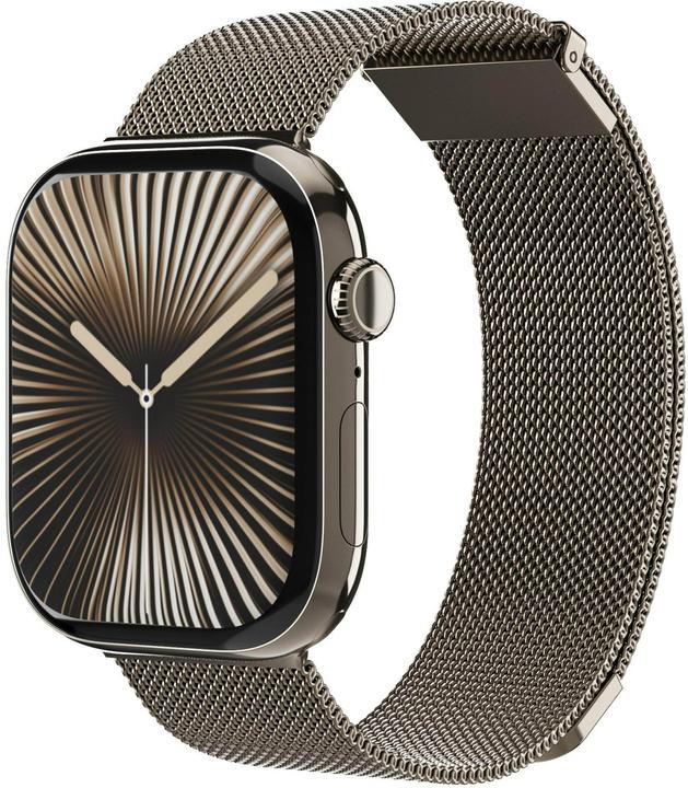 Actual product image Vonmählen Milanesearmband 2 für Apple Watch 40/41/42 mm Desert Sand (Stainless steel)