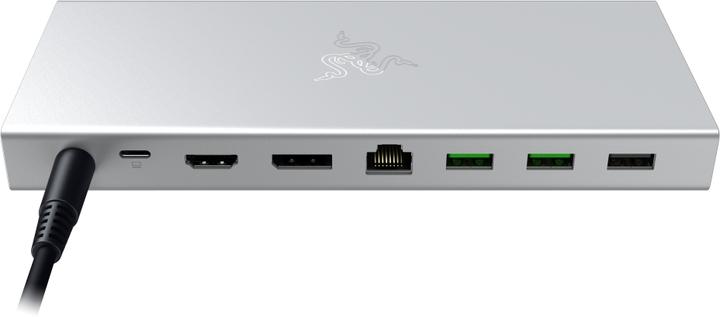 Produktbild Razer NB Acc Dock USB-C 4 Mercury (RC21-02280200-R3EK) (USB-C, 14 Ports)