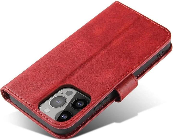 Produktbild Hurtel Back panel cover Magnet Case with flap for Samsung Galaxy A56 - red (Samsung Galaxy A56)