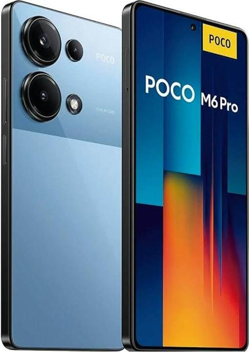 Produktbild Xiaomi Poco M6 Pro (256 GB, Blue, 6.67", Hybrid Dual SIM, 64 Mpx, 4G)