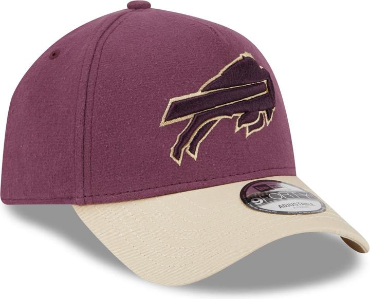 Produktbild New Era A-Frame 9Forty Cap MOLESKIN Buffalo Bills maroon (One Size)